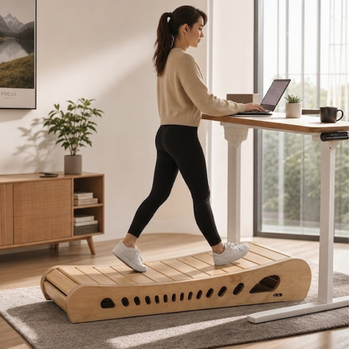 Evermove Wooden Walking Treadmill